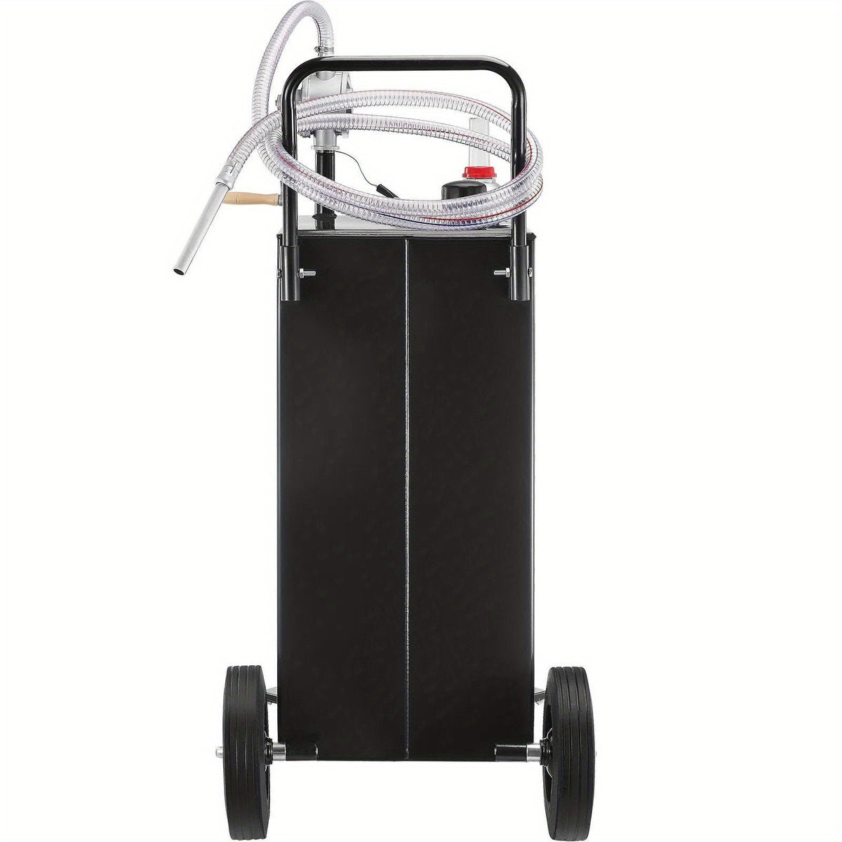 VEVOR 35 Gallon Fuel Caddy with Wheels - Portable Gas Storage Tank & Transfer Pump