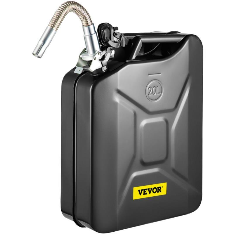 [Heat Resistant Automotive Can] 5. 3 Gallon Portable Steel Can Black