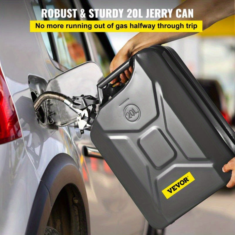 [Heat Resistant Automotive Can] 5. 3 Gallon Portable Steel Can Black